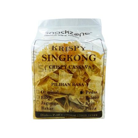 Keripik Krispy Singkong Pedas